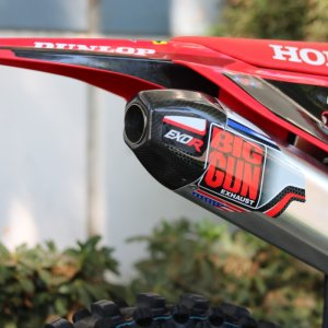 Honda CRF 450R Performance Exhaust - Big Gun - EVO R MX Full Exhaust - `19-`20